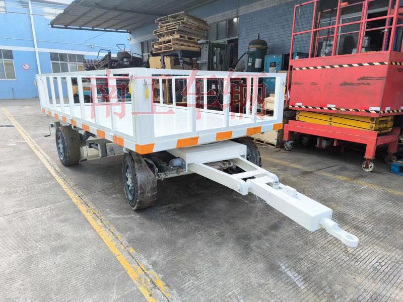 3吨安博官方网页版-安博（中国）牵引工具拖车 带护栏减震刹车功能