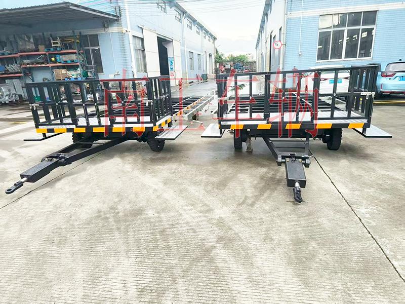 5吨带不锈钢配件牵引安博官方网页版-安博（中国） 护栏型全挂车